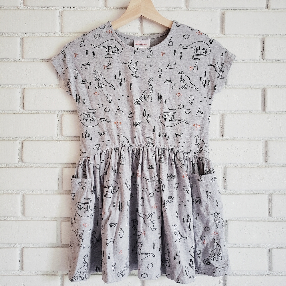 Hanna Andersson Dinosaur Dress w/Pockets